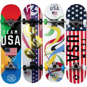 lot 5581 image: Team USA 31 Inch Olympic Series Skateboard - Retail $33