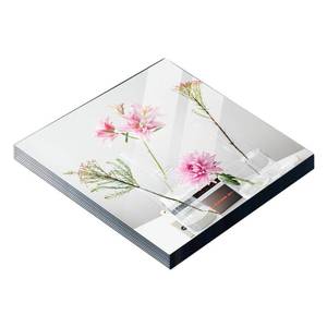 lot 18418 image: LUDEOU 8 Pack Square Mirrors Candle Plate for Table Centerpieces, 10x10inch Square Mirrors for Centerpieces Home Gym Mirror Tiles for Wall Table Wedding Centerpieces Party Decor DIY Crafts