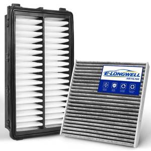 lot 25996 image: Cabin & Engine Air Filter Kit Fits 2021-2026 SantaSorentoK5, 2020-2026 Sonata, 2022-2026 Tucson, 2023-2026 Sportage (Not Fit Hybrid) - Retail $27