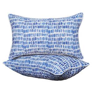lot 26014 image: XXPILOS Outdoor Lumbar Pillows - Decorative Pillows with Insert Included Set of 2 Outdoor Pillows for Patio Furniture 12x20 Inch - Retail $40