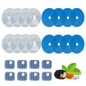 lot 26027 image: Cat Water Fountain Filter, 8 Pack Fountain Filter Replacement for Automatic Pet Fountain 4.13inch Filters For Cat Water Fountain - Retail $14