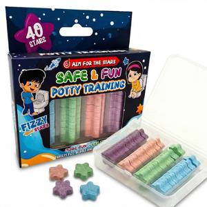 lot 43332 image: Fizzy Stars Potty Training Toilet Stars, Educational Reward, Potty Training, Toddler Potty, Potty Trainer, Potty Training Supplies, Potty Training Essentials, Easy Potty Training