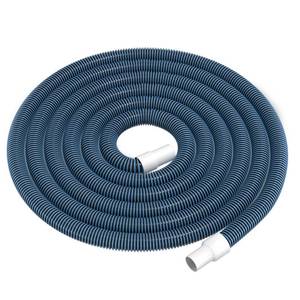 lot 62276 image: OSMOFUZE Pool Vacuum Hose, Heavy Duty Manual Swimming Pool Cleaner Hose With Swivel Cuff for Above Ground and Inground Pools, 1-14 Inch x 27 Ft - Retail $39