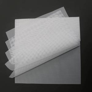 lot 18468 image: Kispog Silicone Dehydrator Tray Liners Compatible with Cosori C267-FD Food Dehydrator, 12x13 inch 6-Pack Reusable NonStick Mesh Dehydrator Sheets - Jerky Herbs & Fruit - Retail $12
