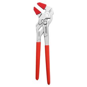 lot 18497 image: MAXPOWER 10-inch Pliers Wrench with Jaw Protectors, Smoothly Adjusted Button, Jaw Capacity 2 - Retail $27
