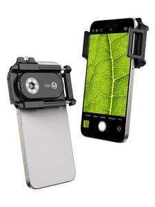 lot 18613 image: MIAO LAB 300X Phone Microscope Lens, Phone Camera Micro Lens with Universal ClipLED LightCPL, Mini Pocket Microscope Attachment Fit for iPhone 16151413, and Most Smartphone - Retail $50