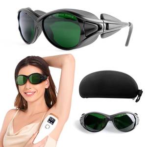 lot 18652 image: ULTREMA Laser Safety Glasses IPL 200-2000nm, IPL Laser Hair Removal Glasse, Red Light Therapy and Laser Cosmetology Operator Eye Protection. - Retail $17