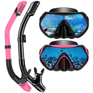lot 26054 image: Snorkeling Gear for Adults, Snorkel Set for Adults - Retail $20