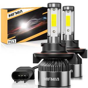 lot 26133 image: MIFMIA Bulbs 6500K Cool White, 900% Brighter 36000LM Backup Plug-N-Play with Cooling Fan IP68 Waterproof Off-Road Lights, Pack of 1 - Retail $20