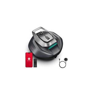 lot 60577 image: Pooleco Cordless Robotic Pool Cleaner with Remote Control, Pool Vacuum for Above & In-Ground Pool with 90 Mins Runtime, Self-Parking,Fast Charging, Ideal for Above Ground Pools up to 850 Sq.ft - Retail $160