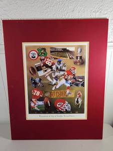 lot 110 image: Kansas City Chiefs Tradition Lithograph by Christopher Paluso