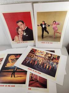 lot 137 image: Prints of Singin in the Rain 1952 MGM Lobby Cards