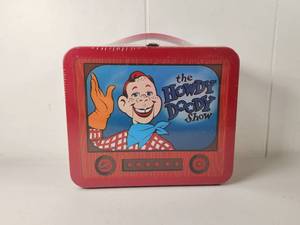lot 195 image: Howdy Doody Show Numbered Edition Tin Lunch Box Sealed
