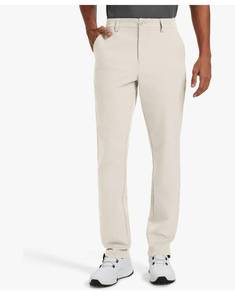 lot 37822 image: Mens Classic Fit Stretch Golf & Dress Work Pants 303234 - All-Day Comfort Performance Trousers for Business & Travel - Retail $35