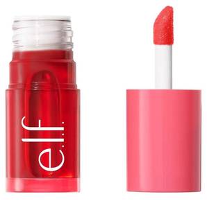 lot 37835 image: e.l.f. Sheer For It Blush Tint, Multi-Use, Long-Lasting Lip & Cheek Makeup, Creates A Natural Flush Finish, Vegan & Cruelty-Free, Pink Positive - Retail $6