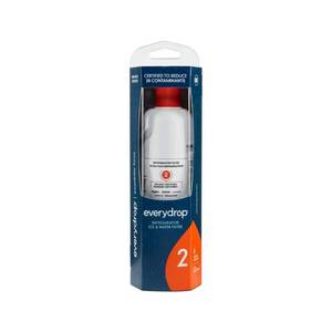 lot 37921 image: Whirlpool Ice and Water Refrigerator Filter 2 - EDR2RXD1 Reduces Odors, Filters Bacteria & Lead, 6-Month Life - Retail $28