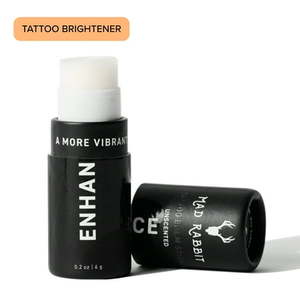 lot 37927 image: Mad Rabbit Enhance Tattoo Balm Stick  Tattoo Aftercare Brightener & Moisturizer  Fragrance-Free  .2 oz - Retail $25