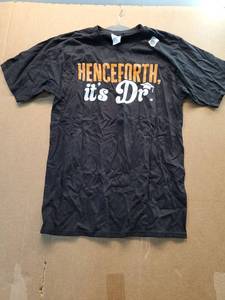 lot 38013 image: Henceforth Its Dr. Graduation Graphic T-Shirt, S - Retail $12