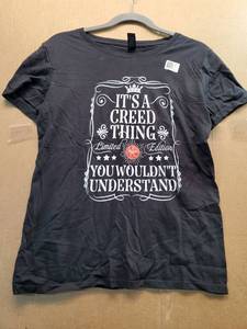 lot 38023 image: Its A Creed Thing You Wouldnt Understand Graphic T-Shirt, S - Retail $12