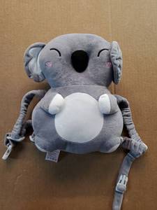 lot 38025 image: Koala Plush Baby Head Protection Backpack - Retail $15