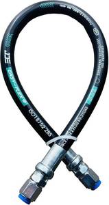 lot 7731 image: 26711-08-08-36 Hydraulic Hose Swivel Assembly 12 Hydraulic Hose with Female JIC X Female JIC, 36 Long, 3988 PSI