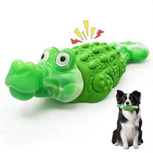 lot 7956 image: WinTour Tough Dog Toys for Large Dogs, Indestructible Dog Toy for Aggressive Chewers with Squeaky, Durable Chew Toys to Keep Them Busy for Medium and Large Breeds, Interactive Heavy Duty Bones