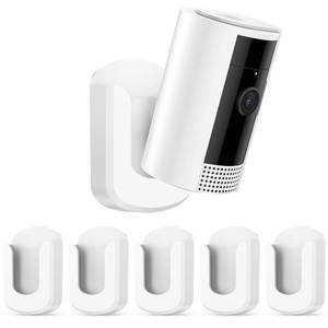 lot 7969 image: No Drill Ring Indoor Cam Adhesive Wall Mount Bracket - No Screws Needed, Easy Install - Compatible with Ring Cameras(1st Gen and 2nd Gen) for Home Surveillance (5 Pack)