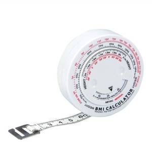 lot 7984 image: Body Measuring Tape for Men &amp Women Retractable Fitness Tape Measure, BMI &amp Body Fat Calculator, Arms, Chest, Thigh &amp Waist Measurement for Weight Loss &amp Fitness Goals