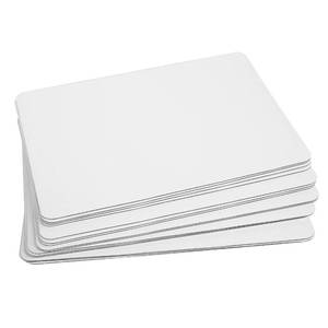 lot 9066 image: ONE MORE White Quarter Cake Sheet 13.75 x 9.75 Cake Board Sturdy Rectangle Greaseproof Pad Full 15 Pk Boards (15, White)