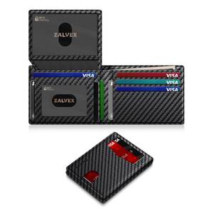 lot 9133 image: Wallet for Men Slim RFID Blocking Leather Credit Card Holder Wallet for 14 Cards, Bifold Minimalist Thin Wallet with 2 ID Windows & Cash Slot, Front Pockt Carteras Para Hombres, Birthday Gifts for Men
