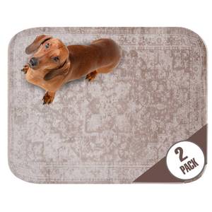 lot 9175 image: PUPIBOO Washable Pee Pads for Dogs and Cats - Super Absorbent Reusable Puppy Training Pads - 100% Waterproof, Leak-Proof & Non-Slip Whelping Pads for Pet Housebreaking