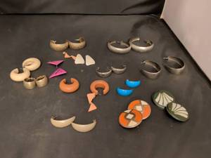 lot 6 image: Mixed Lot of Statement Earrings Collection