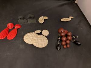 lot 7 image: Mixed Lot Statement Earrings Collection