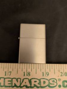 lot 15 image: 2007 Limited Edition Brushed Chrome Flip-Top Lighter Set of Two
