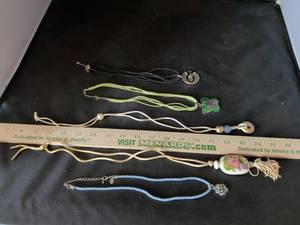 lot 22 image: Assorted Pendant Necklace Lot - Set of 4