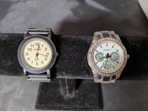 lot 223 image: Fossil Multifunction & Nelsonic Quartz Watch Lot