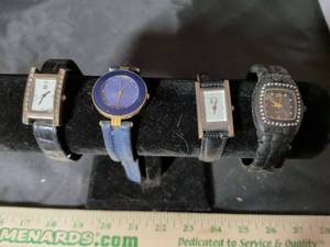 lot 232 image: Lot of 4 Womens Fashion Watches