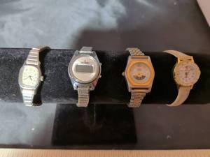 lot 233 image: Lot of 4 Womens Watches - Timex, Sensor LC, Kathy Ireland, and More