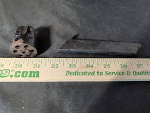 lot 262 image: Revolver Cylinder and Pistol Magazine Parts Lot