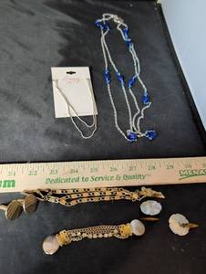 lot 282 image: Mixed Fashion Jewelry Lot - Necklaces, Bracelets & Earrings