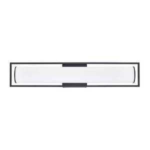 lot 15917 image: Millennium Lighting Teylor LED Bathroom Vanity Lighting Fixture 24 Inch, Matte Black