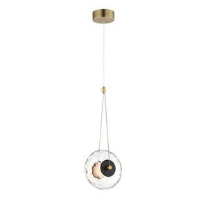 lot 15954 image: ET2 Lighting - Unity - 9W 1 LED Pendant-21.75 Inches Tall and 8.5 Inches Wide