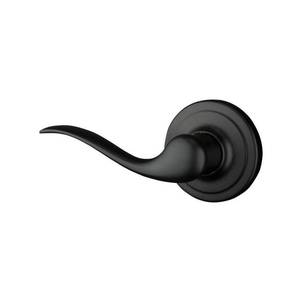 lot 15973 image: Kwikset Tustin Lever Half Dummy in Iron Black