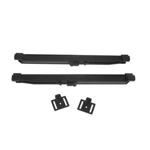 lot 15974 image: Miseno Mbdh1195 12-1116  Soft Close Barn Door Hardware Kit - Black