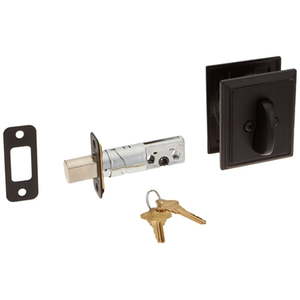 lot 16000 image: Schlage Lock Company B60ADD622 Series Deadbolt Addison Rose Single Cylinder Deadbolt