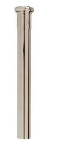 lot 16021 image: 1-14 X 12 17 Gauge Slip Joint Extension- PVD Polished Nickel