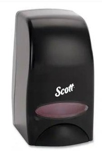 lot 16041 image: Scott 1000 ml Black Essential Manual Skin Care Dispenser