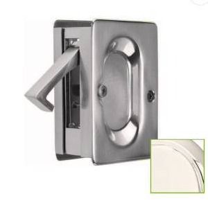 lot 16042 image: Emtek Passage or Privacy Pocket Door Lock
