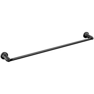 lot 16046 image: Delta 73524 Saylor 24 Inch Towel Bar, Black