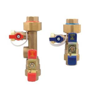 lot 16048 image: Watts Water Heaters Parts 1 in. Lead Free Copper Tankless Water Heater Valve Installation Kit 0100165